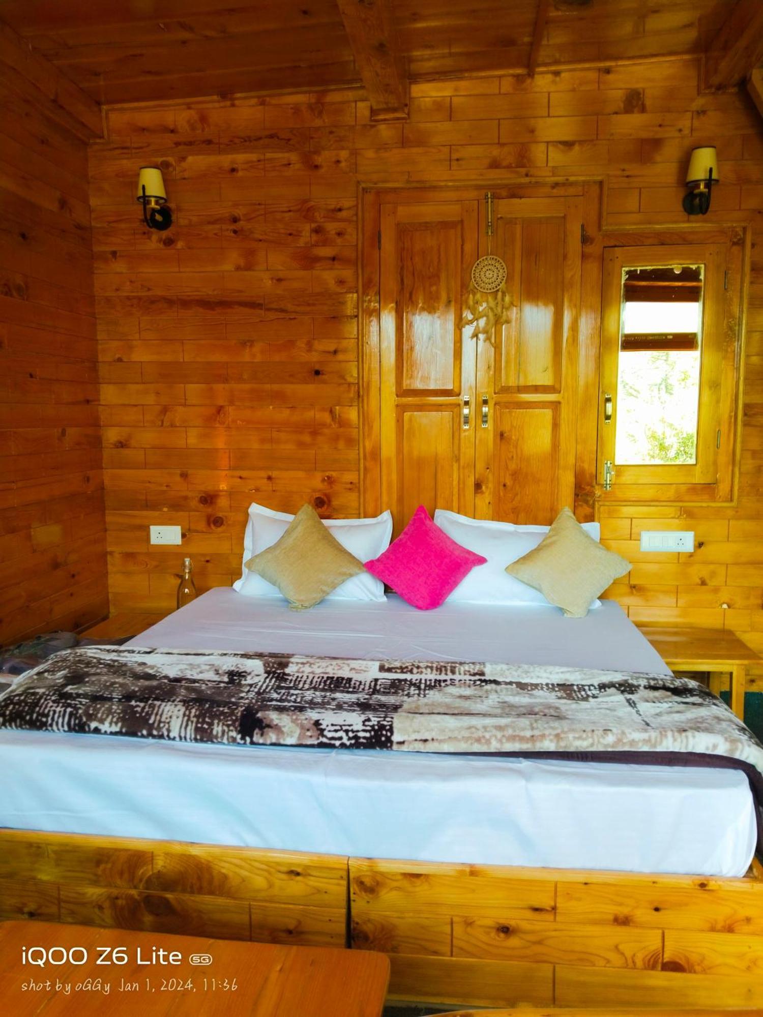 Forest View Cottage Jibhi المظهر الخارجي الصورة