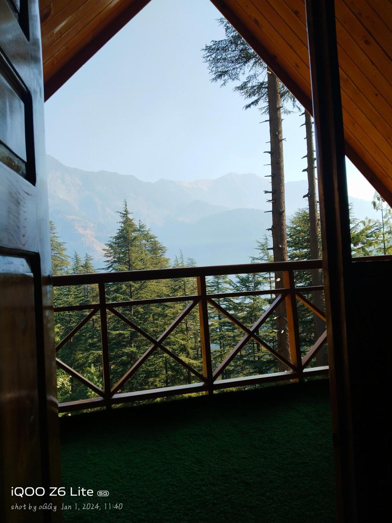 Forest View Cottage Jibhi المظهر الخارجي الصورة